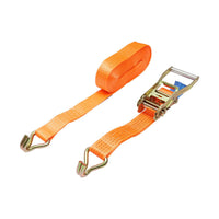 Cinghia di ancoraggio merci 10m x 50mm 5T, Cinghia a cricchetto e gancio