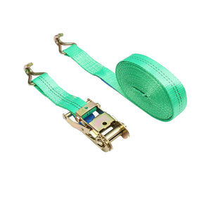 Cinghia di ancoraggio merci 2T, 10m x 35mm, con cricchetto e gancio