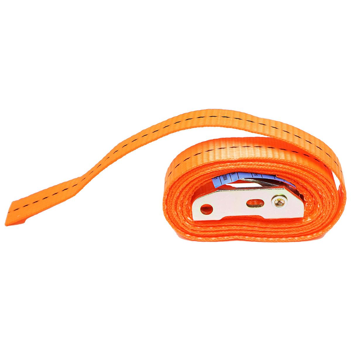 Cinghia di Ancoraggio Merci, 2,5m x 25mm, 600kg, con Cricchetto