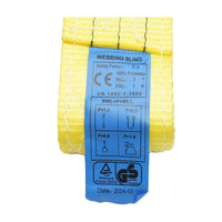 Cinghia di sollevamento 3T, 1m x 75mm