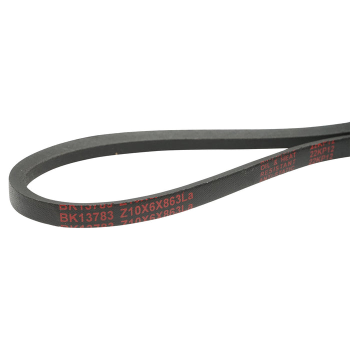 Cinghia di trasmissione trapezoidale Z 10x6x863 LA