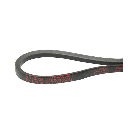 Cinghia di trasmissione Z 10X6X650 Li