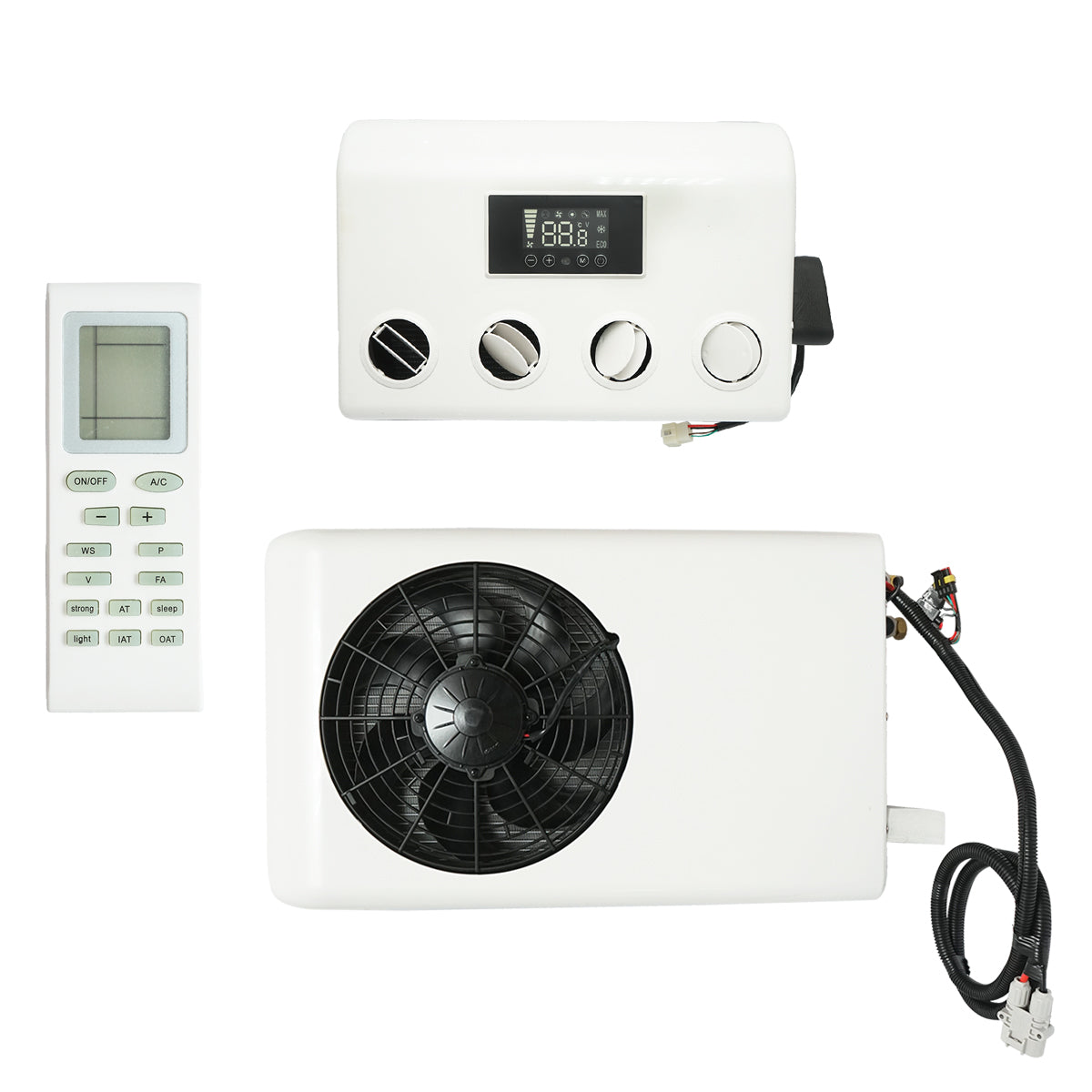 Climatizzatore fisso per macchinari industriali – 12V, 2600W