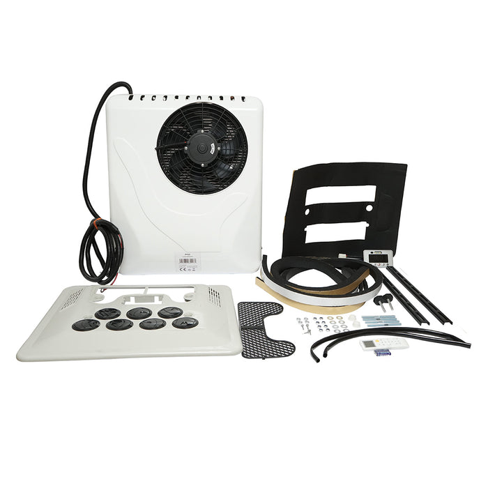 Climatizzatore fisso per macchinari industriali – 24V, 2300W, 7850 BTU, con telecomando