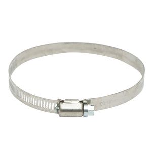 Collare per tubo in acciaio inox regolabile, 100-120 mm