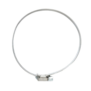 Collare per tubo in acciaio inox regolabile, 100-120 mm