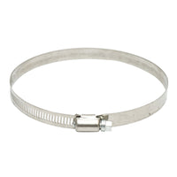 Collare per tubo in acciaio inox regolabile, 117-140 mm