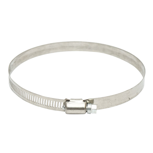 Collare per tubo in acciaio inox regolabile, 117-140 mm