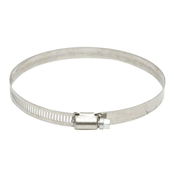 Collare per tubo in acciaio inox regolabile, 117-140 mm