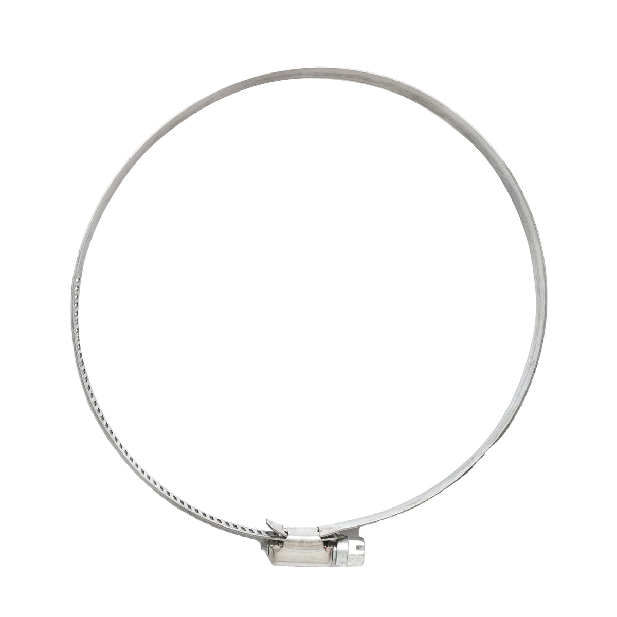 Collare per tubo in acciaio inox regolabile, 117-140 mm