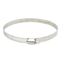 Collare per tubo in acciaio inox regolabile, 130-152 mm