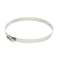 Collare per tubo in acciaio inox regolabile, 130-152 mm