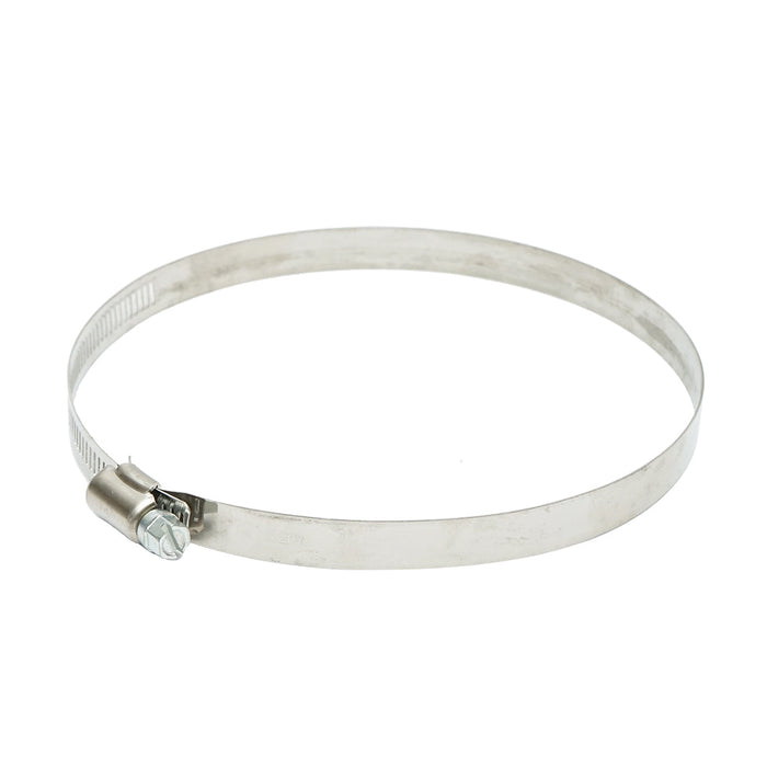 Collare per tubo in acciaio inox regolabile, 130-152 mm