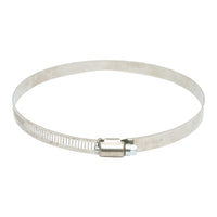 Collare per tubo in acciaio inox regolabile, 130-165 mm