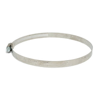 Collare per tubo in acciaio inox regolabile, 130-165 mm