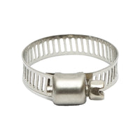 Collare per tubo in acciaio inox regolabile, 16-27 mm