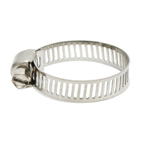 Collare per tubo in acciaio inox regolabile, 16-27 mm