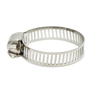 Collare per tubo in acciaio inox regolabile, 16-27 mm