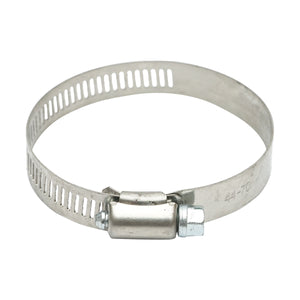 Collare per tubo in acciaio inox regolabile, 44-70 mm