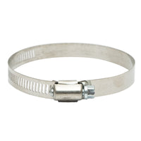 Collare per tubo in acciaio inox regolabile, 65-89 mm