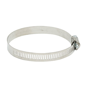 Collare per tubo in acciaio inox regolabile, 65-89 mm