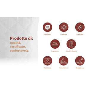 Cuscino in fiocchi di Memory foam - FIOCCO