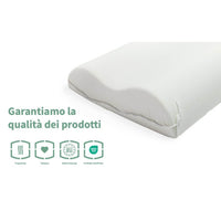 Cuscino a onde non forato 71x42x13 - PANNA