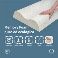 Cuscino a onde forato 71x42x13 - PANNA