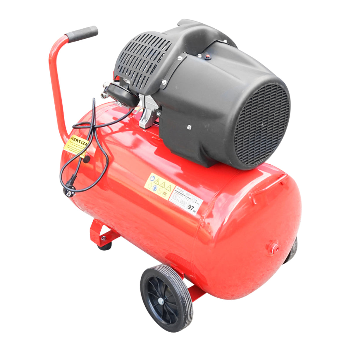 Compressore d'aria 100L , 2,2kW/3CP pressione massima 8 Bar, volume dell'aria aspirata 316L Breckner Germany