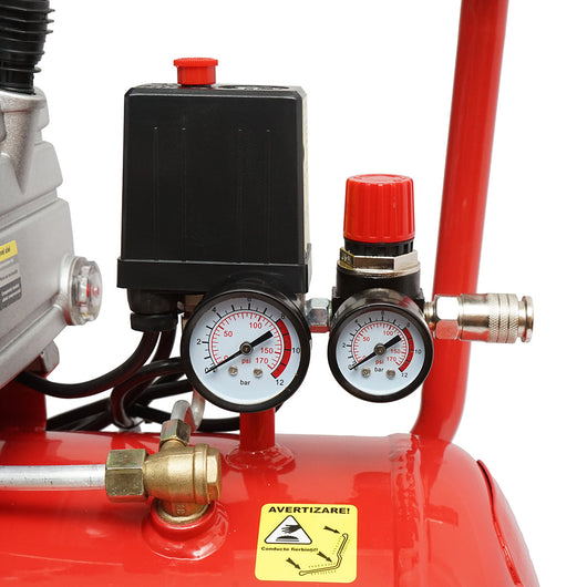 Compressore d'aria volume 50L potenza 1,5kW/2CP pressione massima 8 Bar, volume aria aspirata 184L Breckner Germany