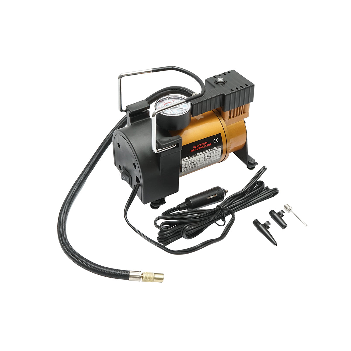 Compressore per auto 12V/10A pressione massima 6,9 Bar.. Breckner Germany