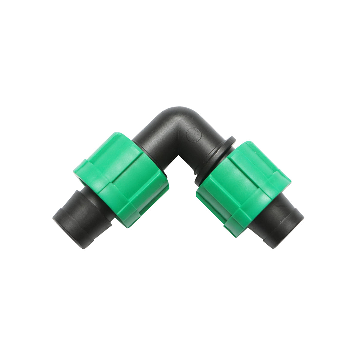 Connettore gomito a 90 gradi per tubo, tubo di irrigazione 17x17mm.
