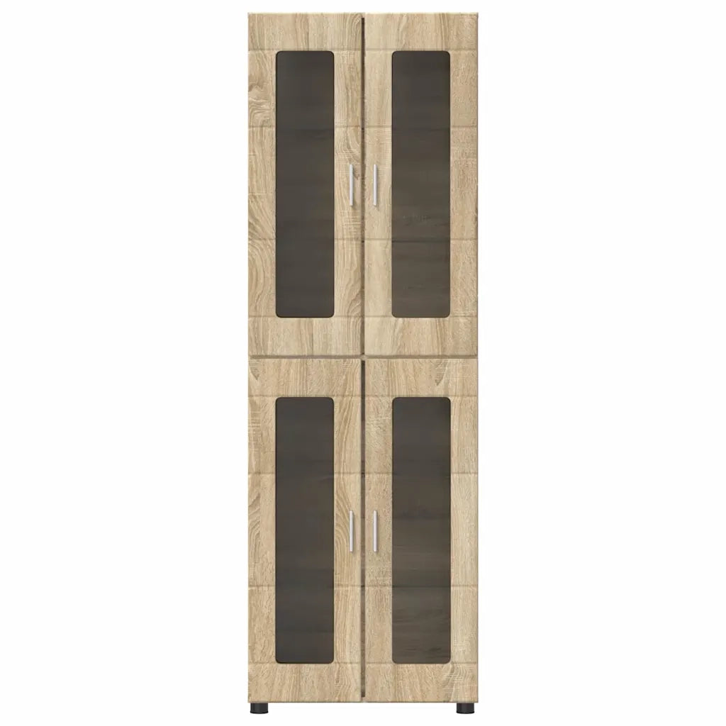 Credenza con lo scaffale FLORIN Rovere Sonoma 60 x 35 x 182 cm