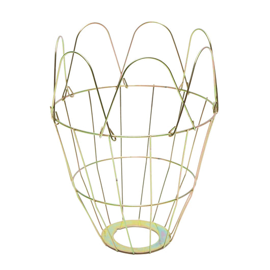 Coperchio per lampada riscaldante per pulcini e animali, filo zincato, 21x15,5x4,5 cm