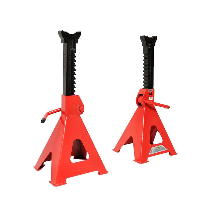 Coppia di Cavalletti per Auto Portata da 12 T Coppia di colonnette di supporto portata 12 tonnellate