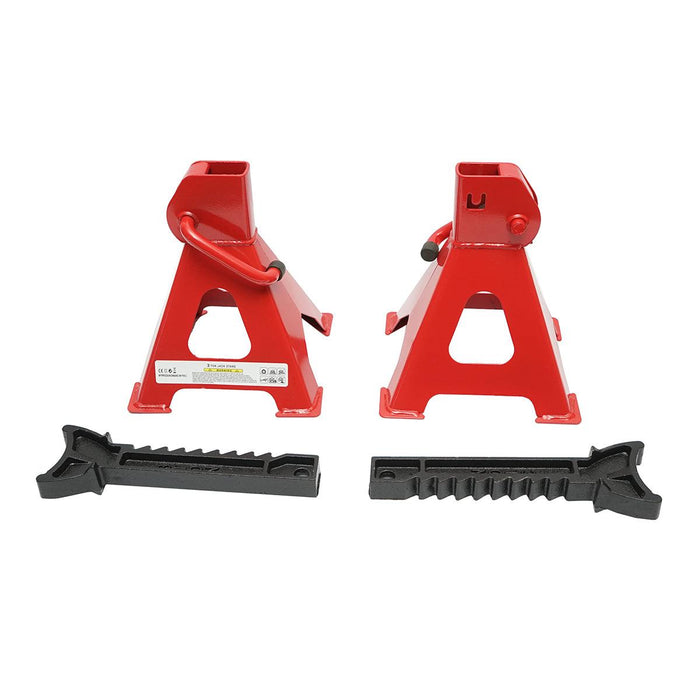 Coppia di Cavalletti per Auto Portata da 3 T Coppia di colonnette di supporto portata 3 tonnellate Breckner Germany