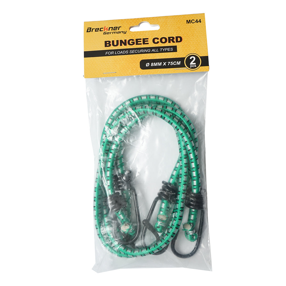 Corda elastica con ganci per ancoraggio carico, 8mmx75cm