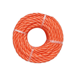 Corda in PP da 6 mm x 10 m, Arancione