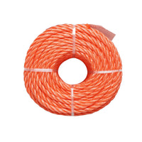 Corda in PP da 6 mm x 25 m, Arancione