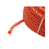 Corda in PP da 6 mm x 25 m, Arancione