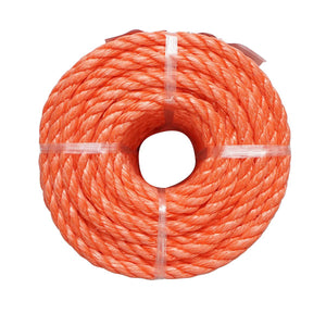 Corda in PP da 8 mm x 25 m, Arancione, Breckner Germany