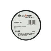 Corda Intrecciata 2mm x 50m, Rosso/Bianco, Breckner Germany