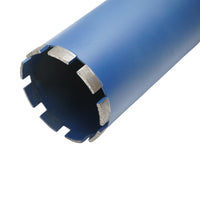 Corona diamantata 102x450mm con filettatura interna 1-1/4 UNC, foratura a umido per calcestruzzo, mattoni Breckner Germany