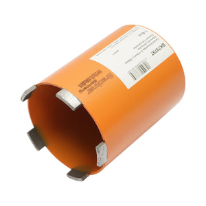 Corona diamantata 112x150mm con filettatura interna M16, foratura a secco per mattoni Breckner Germany