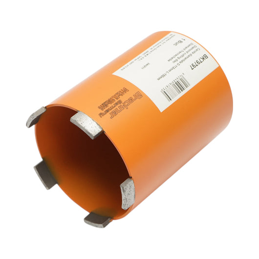 Corona diamantata 112x150mm con filettatura interna M16, foratura a secco per mattoni Breckner Germany