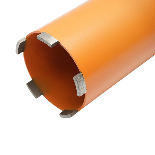 Corona diamantata 112x340mm con filettatura interna M16, foratura a secco per mattoni Breckner Germany