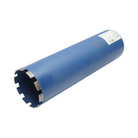 Corona diamantata 122x450mm con filettatura interna 1-1/4 UNC, foratura a umido per calcestruzzo, mattoni Breckner Germany