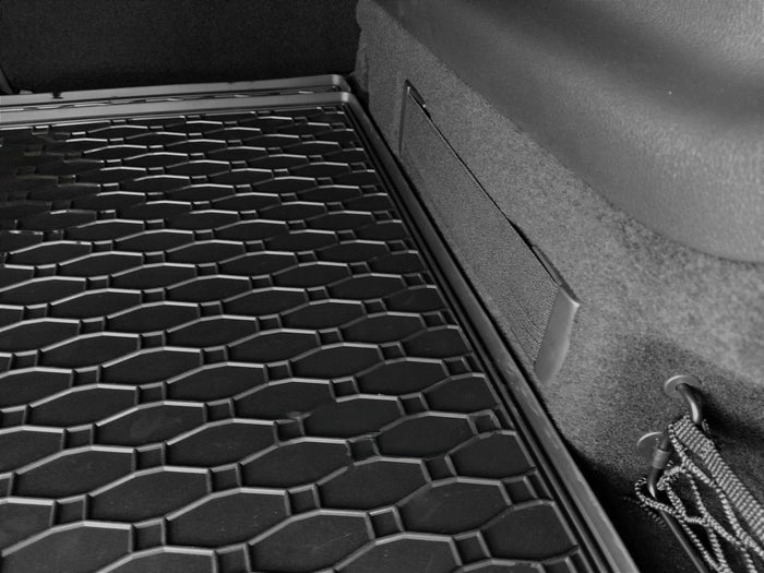 142B-421118 - Tappeto gomma baule - Mercedes-Benz GLB X247 dal 2019-, MERCEDES EQB 2022- Posizione Baule Superiore e Inf