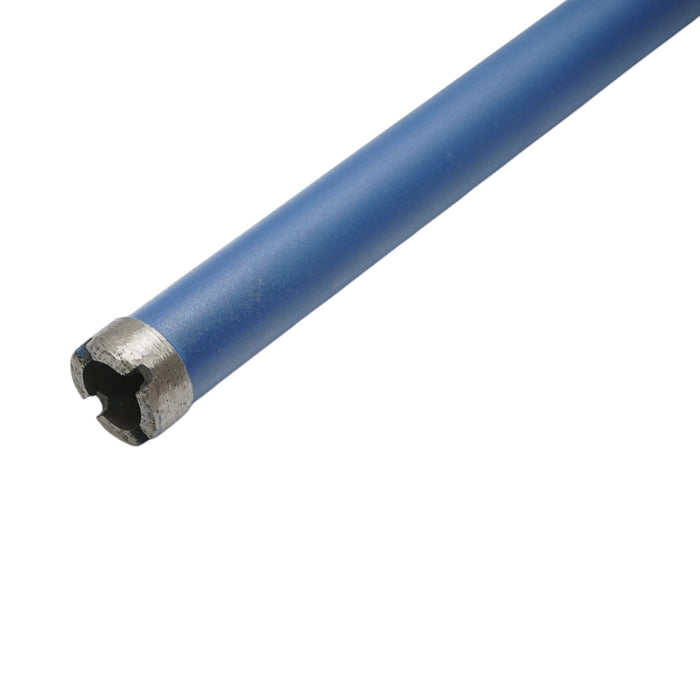 Corona diamantata 22x400mm con filettatura esterna 1/2 GAS, foratura a umido per calcestruzzo, mattoni Breckner Germany