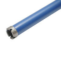 Corona diamantata 25x400mm con filettatura esterna 1/2 GAS, foratura a umido per calcestruzzo, mattoni Breckner Germany